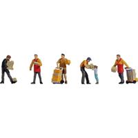 NOCH 15069 H0 Pakketbezorgers figuren Geverfd, Staand - thumbnail