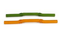 Beeztees sumo fit stick - hondenspeelgoed - rubber - oranje - 50 cm - thumbnail