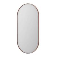 Spiegel Ink SP20 Ovaal In Stalen Kader 60 x 4 x 120 cm Geborsteld Koper Ink - thumbnail