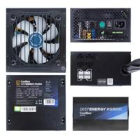 Voedingsbron CoolBox DG-PWS600-MRBZ ATX 600W RGB Zwart Ø 12 cm x 1 - thumbnail