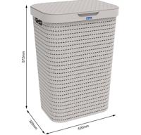 Rotho Wasbox Country 55L cappuccino - thumbnail
