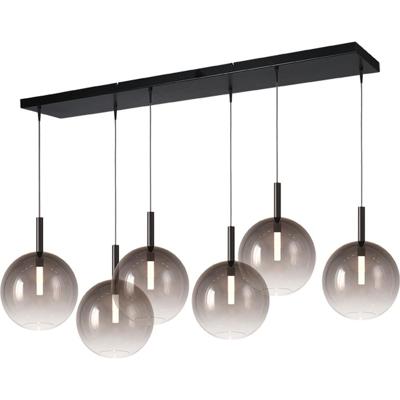 Masterlight 6L hanglamp Ø24cmLido Ball met smoke-fading glas - 2861-05-05-130-25-62