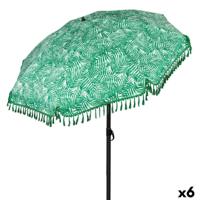 Strandparasol Aktive Ø 180 cm 180 x 180 x 180 cm (6 Stuks) - thumbnail