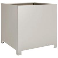 VidaXL Plantenbak 50x50x50 cm weervast staal - thumbnail