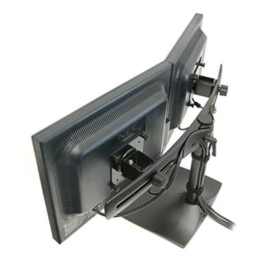 Ergotron 33-322-200 Monitorvoet Aantal monteerbare displays: 2 Display(s) 48,3 cm (19) - 61 cm (24) Zwart, Antraciet Staand, Kantelbaar, Draaibaar Ergotron 33-322-200 Monitorvoet Aantal monteerbare displays: 2 Display(s) 48,3 cm (19) - 61 cm (24) Zwart, Antraciet Staand, Kantelbaar, Draaibaar