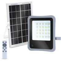LED Solar Floodlight 50W - Waterdicht IP65 - Koud Wit 6500K - thumbnail