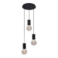 EGLO Pozueta hangende plafondverlichting Harde montage E27 40 W Zwart - thumbnail