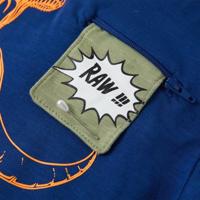 Kindershirt met korte mouwen 140 donkerblauw - thumbnail