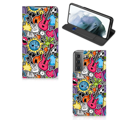 Samsung Galaxy S21 FE Hippe | Standcase | Punk Rock