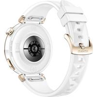 HUAWEI WATCH GT 5 Pro 42 mm Smartwatch, scherp ontwerp, professioneel sporthorloge, gezondheidstracking, ECG-monitor, batterijduur tot 7 dagen, GPS, Bluetooth-oproep, iOS en Android, wit 【Exclusief - thumbnail