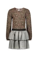 B.Nosy Meisjes jurk plisse - Daisy - Loving AOP - thumbnail