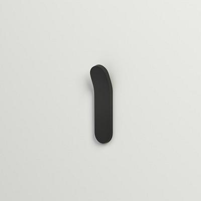 Handdoekhaak Instamat Arc Geborsteld Soft Zwart Handdoekhaak Instamat Arc Geborsteld Soft Zwart
