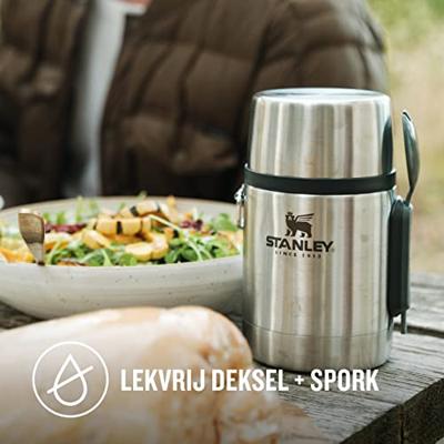Stanley The Stainless Steel All-In-One Food Jar .53L / 18Oz Fles Isolatiefles Stainless Steel 530ML Stanley The Stainless Steel All-In-One Food Jar .53L / 18Oz Fles Isolatiefles Stainless Steel 530ML