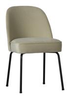 WOOOD Eetkamerstoel 'Vogue' Velvet, kleur Pistache - thumbnail