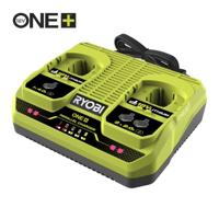 Ryobi RC18240 | ONE+ 18V 2-poorts lader - 5133005579 - thumbnail