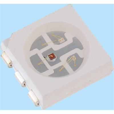Kingbright KAAF-5050BRGS-10 SMD-LED RGB 1400 mcd, 700 mcd, 420 mcd 120 ° 50 mA, 30 mA 2.5 V, 3.5 V
