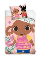 Bing dekbedovertrek Sula 100 x 135 cm katoen roze - thumbnail