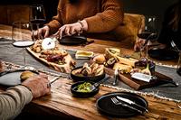 Laguiole Style de Vie Kaasmessen met Plank Premium Line - Zwart - thumbnail