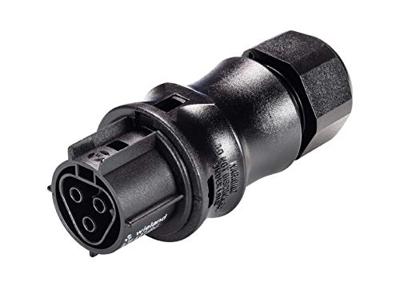 Wieland Electric 96.031.4153.1 Steekverbinder Zwart