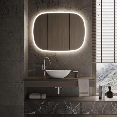 Spiegel Martens & Meijer Paris 80x80 Cm Met Indirecte Verlichting Rondom En Spiegelverwarming Spiegel Martens & Meijer Paris 80x80 Cm Met Indirecte Verlichting Rondom En Spiegelverwarming