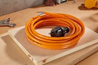 AS Schwabe 70917 Aansluitkabel Stroom Oranje 5.00 m - thumbnail