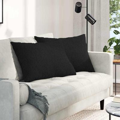 Sofa Kussens Zwart Stof Sofa Kussens Zwart Stof