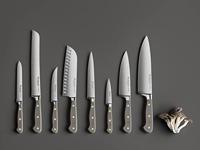 Wusthof Broodmes Dubbel Kartelmes Classic Color Velvet Oyster 23 cm - thumbnail