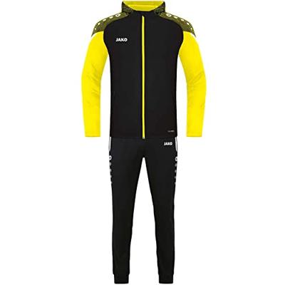 JAKO M9622D Vrijetijdspak Performance Dames - Zwart/Zachtgeel - 34