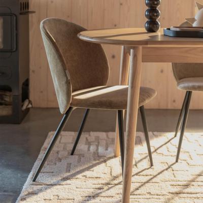 Zuiver Eetkamerstoel 'Cozy' Velvet, kleur Mustard