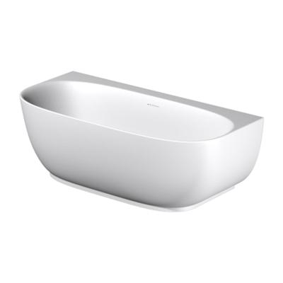 Half Vrijstaand Ligbad Riho Phatos B2W 170x80x57 cm Incl. Pop Up Waste, Sifon en Afvoer Glans Wit