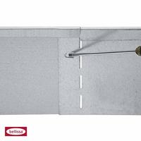 Graskant metaal 118 x 20 cm - thumbnail