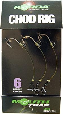Korda Chod Rig Long Barbed Size 6 Barbed - 5,0 cm