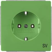 Siemens 5UB1826 Wandcontactdoos met randaarde Delta Groen Schakelmateriaal 1 stuk(s) - thumbnail