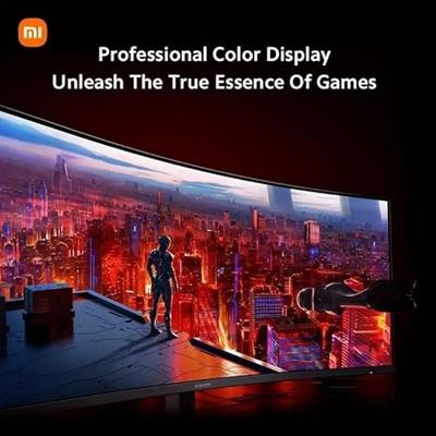 Xiaomi G34WQi Ultrawide Gaming Monitor 34 inch - WQHD, 180Hz, 1ms, HDR 10, 100% sRGB, 4000:1 Contrast, 350nits, FreeSync, RGB Ambient Light, Low Blue Light, Randloos, Zwart