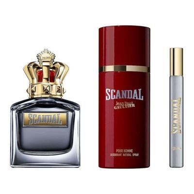 Parfumset voor Heren Jean Paul Gaultier SCANDAL POUR HOMME EDT