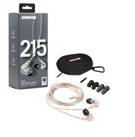 Shure SE215 PRO bedrade oordopjes - Professionele geluidsisolerende oortelefoons, helder geluid en diepe bas, enkele dynamische microdriver, veilige pasvorm in ear monitor, plus draagtas en passet - - thumbnail