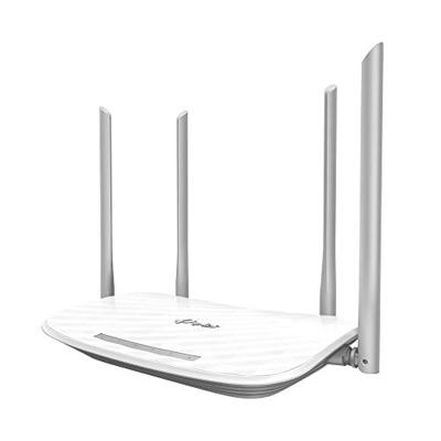 TP-Link AC1200 Wireless Dual Band Wi-Fi Router, Wi-Fi Speed Up to 867 Mbps/5 GHz + 300 Mbps/2.4 GHz, 4+1 Fast Ports, Single-Core CPU, Parental Control, Easy setup (Archer C50)