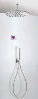 Tres electronische inbouw doucheset met regendouche chroom 09286567