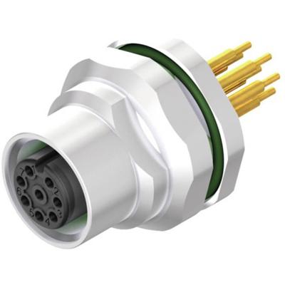 Weidmüller 2421660000 Sensor/actuator inbouwconnector M12 Aantal polen (sensoren): 4 Bus, inbouw verticaal 10 stuk(s) Piece