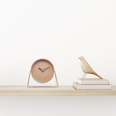 Tafelwekker 14x13x7 cm - Stil - Metaal - "Berlin Table"