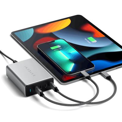Satechi USB-C 4-port GaN charger (165W) - Space Gray
