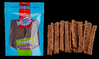 Braaaf Salmon Fish Strips 12 Cm - thumbnail