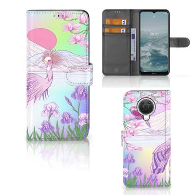 Nokia G10 | G20 | Telefoonhoesje | Met pasjeshouder | Bird Nokia G10 | G20 | Telefoonhoesje | Met pasjeshouder | Bird