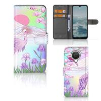 Nokia G10 | G20 | Telefoonhoesje | Met pasjeshouder | Bird - thumbnail