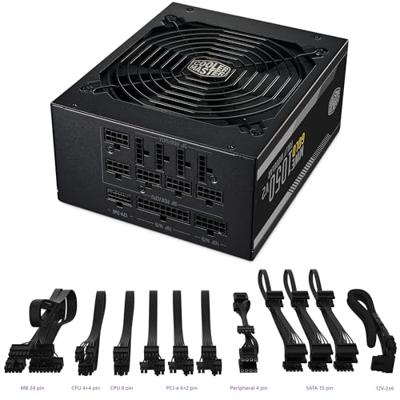 Cooler Master mpe-a501-afcag-3eeu mwe gold 1050 v2 black, atx3.1, 1050w, =90% @typical, 3x pcie6+2 - thumbnail
