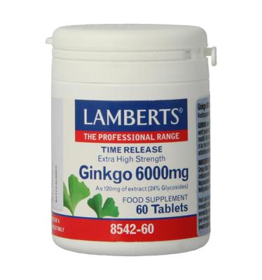 Lamberts Ginkgo 6000mg Time Release Tabletten Lamberts Ginkgo 6000mg Time Release Tabletten