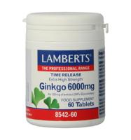 Lamberts Ginkgo 6000mg Time Release Tabletten - thumbnail