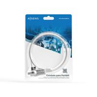Veiligheidskabel Aisens ASLK-D40N01-SL 1,5 m - thumbnail