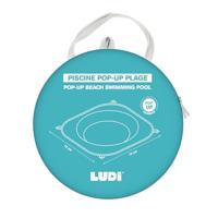 Pop-up strandbad LUDI meerkleurig - thumbnail