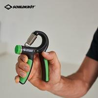 Schildkröt Fitness instelbare knijphalter 10/30 kg groen/zwart - thumbnail